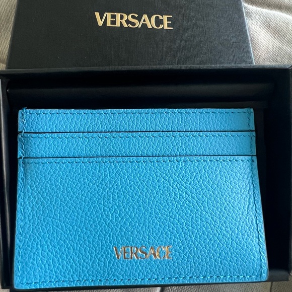 Versace New Leather Card Holder - Picture 2 of 4